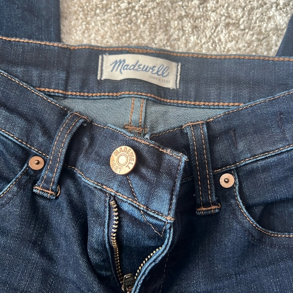 Madewell skinny skinny ankle jeans